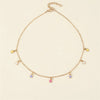 Sweet Star Alloy Chain Women'S Necklace