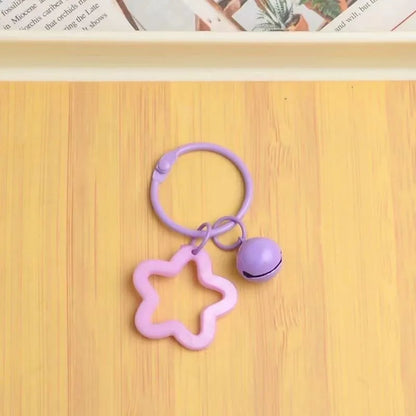 Sweet Star Alloy Stoving Varnish Keychain