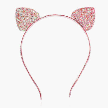 Sweet Star Bow Knot Glitter Sequins Hair Band