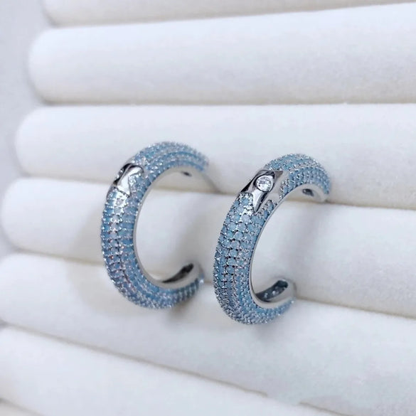 Sweet Star Copper Beaded Plating Earrings Necklace