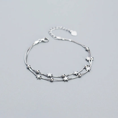 Sweet Star Sterling Silver Plating Bracelets