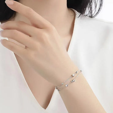 Sweet Star Sterling Silver Plating Bracelets