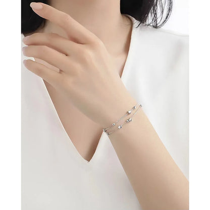 Sweet Star Sterling Silver Plating Bracelets