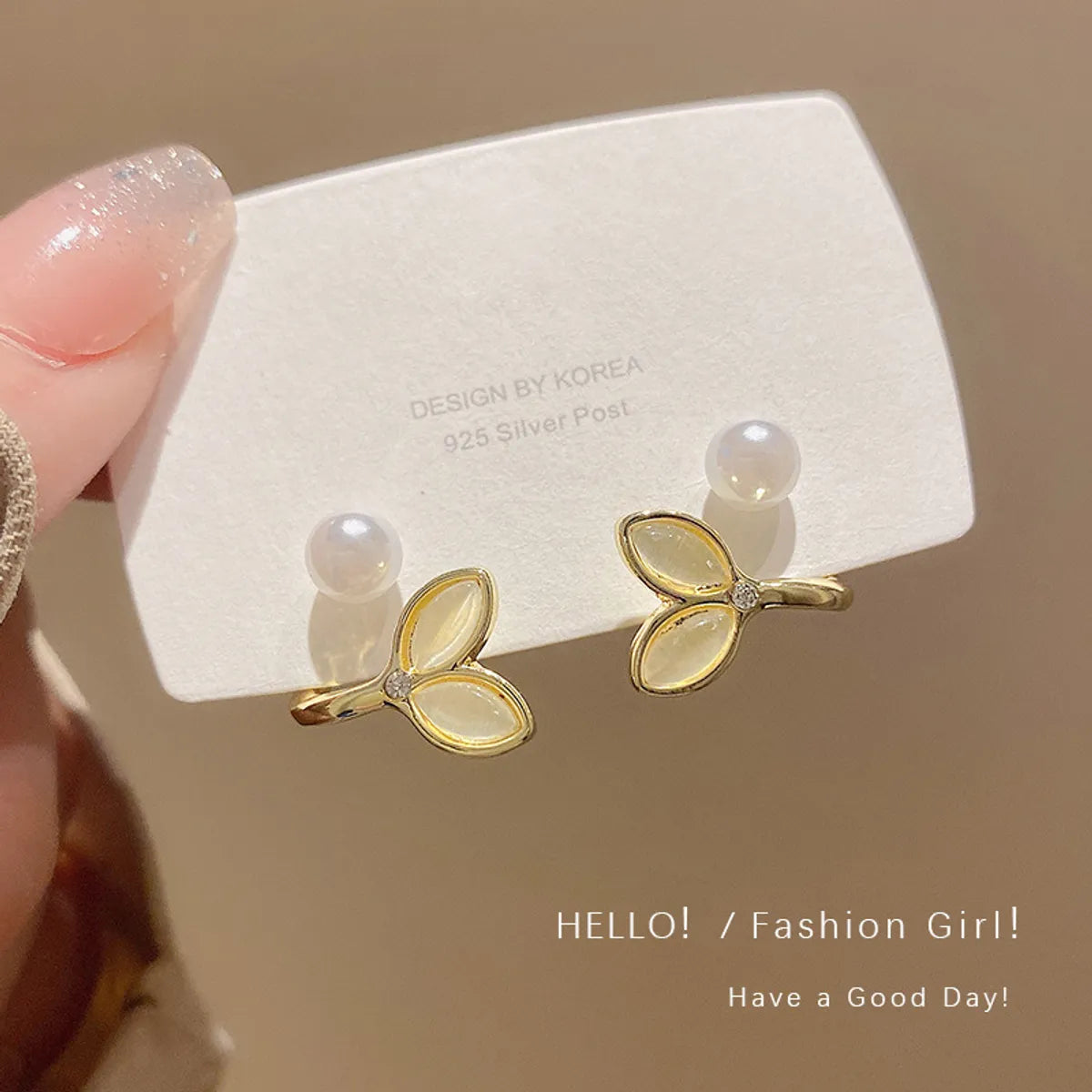 Sweet Streetwear Fruit Heart Shape Flower Alloy Enamel Plating Inlay Artificial Pearls Rhinestones Women'S Drop Earrings