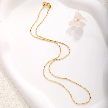 Sweet Water Droplets Heart Shape Gold Plated Artificial Crystal Copper Wholesale Necklace