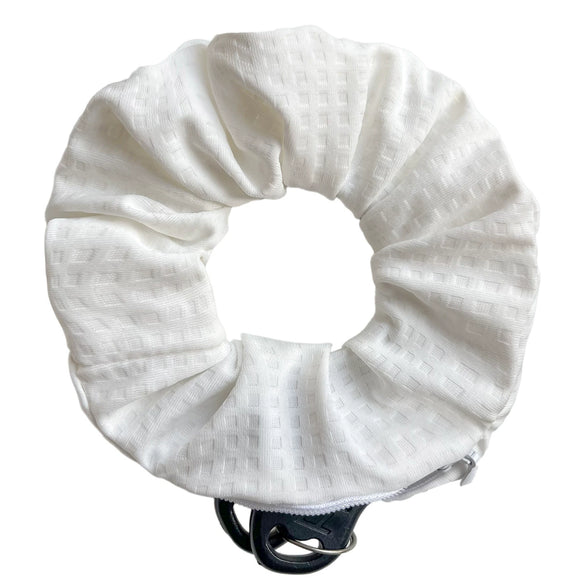 Swimwear Nylon Silk Fabric Knitting Storage Pocket Large Intestine Hair Ring