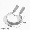 Tassel Chain Stainless Steel Bracelet And Ring Electroplated For Women