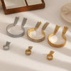 Tassel Chain Stainless Steel Bracelet And Ring Electroplated For Women