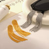 Tassel Earrings 18K Goldplated Stainless Steel Titanium Steel