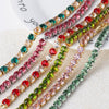 Tennis Bracelet Copper Zircon Geometric Claw Chain Diamond