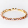 Tennis Bracelet Copper Zircon Geometric Claw Chain Diamond