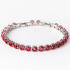 Tennis Bracelet Copper Zircon Geometric Claw Chain Diamond