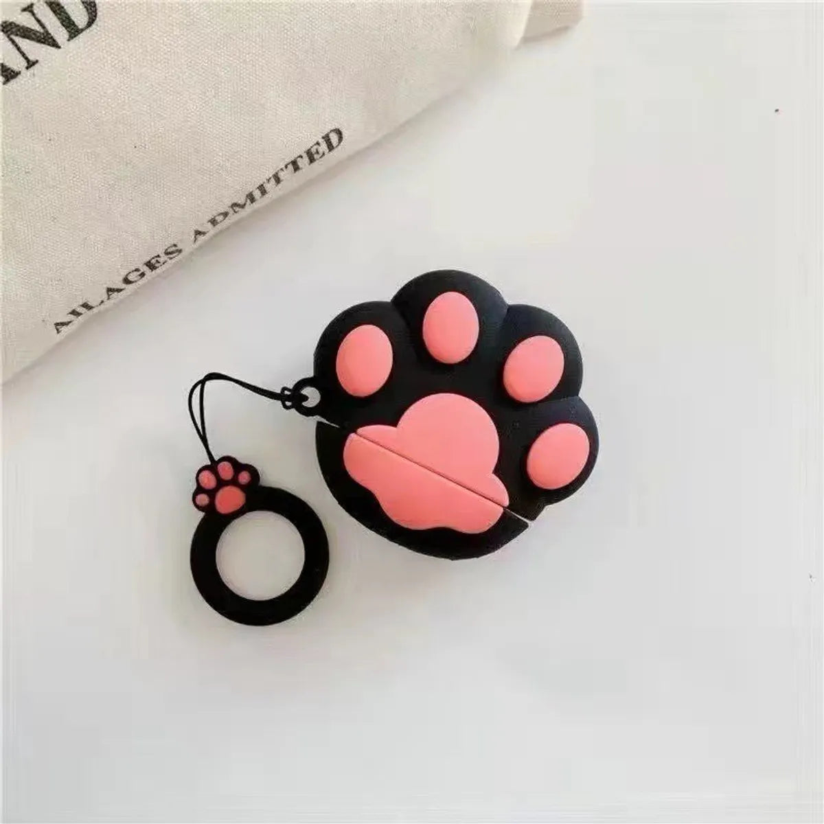 Three-Dimensional Cartoon Cat Claw For  Airpods Pro3 Generation Airpods1/2 Generation Footprints Headset Protective Cover