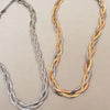 Three-layer Snake Bone Female Retro Fashion Clavicle Chain Titanium Steel