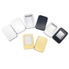 Tinplate Box Frosted Portable Nail Clipper Small Product Window Iron Box Packaging Breast Medal U Disk Commemorative Coin Storage Box