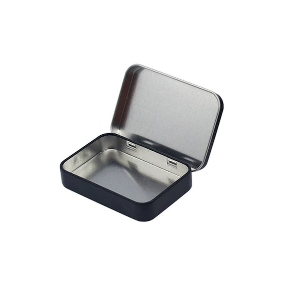 Tinplate Box Frosted Portable Nail Clipper Small Product Window Iron Box Packaging Breast Medal U Disk Commemorative Coin Storage Box
