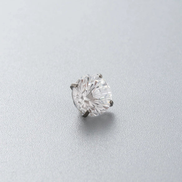 Titanium Alloy Fashion Geometric Polishing Ear Nail Jewelry Accessories