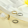 Titanium G23 Rhombus Polish Unisex Piercing Jewelry Nose Ring Earrings Lip Ring