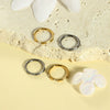 Titanium Geometric Nose Ring Clicker Earrings Lip Ring For Unisex With Polish Design