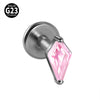 Titanium Lip Nail Lip Ring Ear Bone Nail Geometric Fashion Polishing