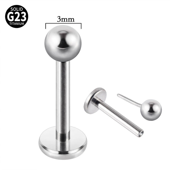 Titanium Mini Earring Lightning Heart Cross Shaped Electroplated
