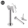 Titanium Mini Earring Lightning Heart Cross Shaped Electroplated