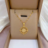 Titanium Steel And Copper Microencrusted Diamond Geometric Cartoon Style Unisex Necklace