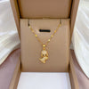 Titanium Steel And Copper Microencrusted Diamond Geometric Cartoon Style Unisex Necklace
