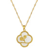 Titanium Steel And Copper Unisex Geometric Heavy Industry Necklace With Microinlaid Real Gold Plating And Diamond Design