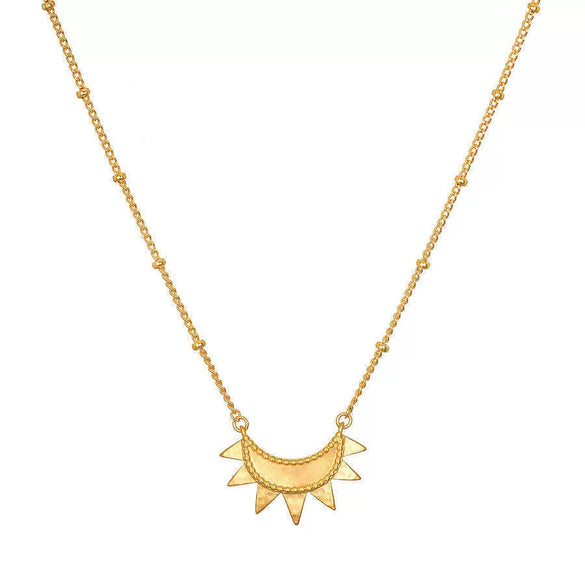 Titanium Steel And Stainless Steel Electroplated Geometric Snake Necklace For Women