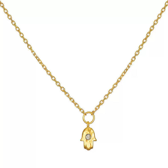 Titanium Steel And Stainless Steel Electroplated Geometric Snake Necklace For Women