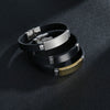 Titanium Steel And Stainless Steel Unisex Simple Geometric Sporty Buckle Bracelet With Electroplating