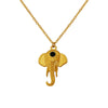 316L Stainless Steel Animal Elephant Pendant Necklace Electroplated Women's Simple Fashion Trendy Clavicle Chain