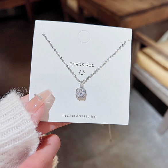 Titanium Steel Animal Zodiac Butterfly Tassel Pendant Necklace With Electroplating And Mixed Gemstone Setting For Women