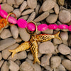 Titanium Steel Animal Zodiac Pendant Necklace With Ball Chain And Electroplating Design
