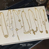 Titanium Steel Anklet Gold Plated With Artificial And Semiprecious Stones Letters Numbers Text Women's Jewelry
