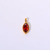 Titanium Steel Birthstone Jewelry Electroplating Horse's Eye Pendant For Ladies