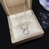 Titanium Steel Bow Necklace For Women Light Luxury Casual High End Clavicle Chain With Electroplating