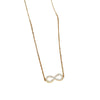 Titanium Steel Bowknot Geometric Cartoon Plant Flowers Style Electroplated Unisex Necklace