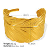 316L Stainless Steel Bracelet Butterfly Leaf Hollow Style For Women With Electroplating