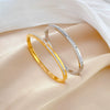 Titanium Steel Bracelet Electroplated Retro Fashion Jewelry