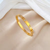 Titanium Steel Bracelet Retro Fashion Electroplated Jewelry