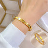 Titanium Steel Bracelet Retro Fashion Electroplated Jewelry