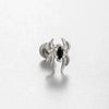 Titanium Steel Cartilage Earrings With Zircon Butterfly Spider Style