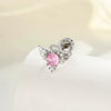 Titanium Steel Cartilage Piercing Jewelry With Angel Wings Design Set With Zircon For Women