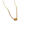 Titanium Steel Cartoon Geometric Electroplated Female Clavicle Chain Necklace