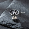 Titanium Steel Casting Crown Chain Polishing Unisex Fashionable Distinctive Earrings