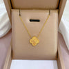 Titanium Steel Cold Necklace With Geometric Pattern And Real Gold Electroplated Cartoon Style For Unisex