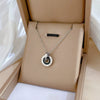 Titanium Steel Cold Necklace With Geometric Pattern And Real Gold Electroplated Cartoon Style For Unisex