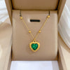 Titanium Steel Cold Necklace With Geometric Pattern And Real Gold Electroplated Cartoon Style For Unisex